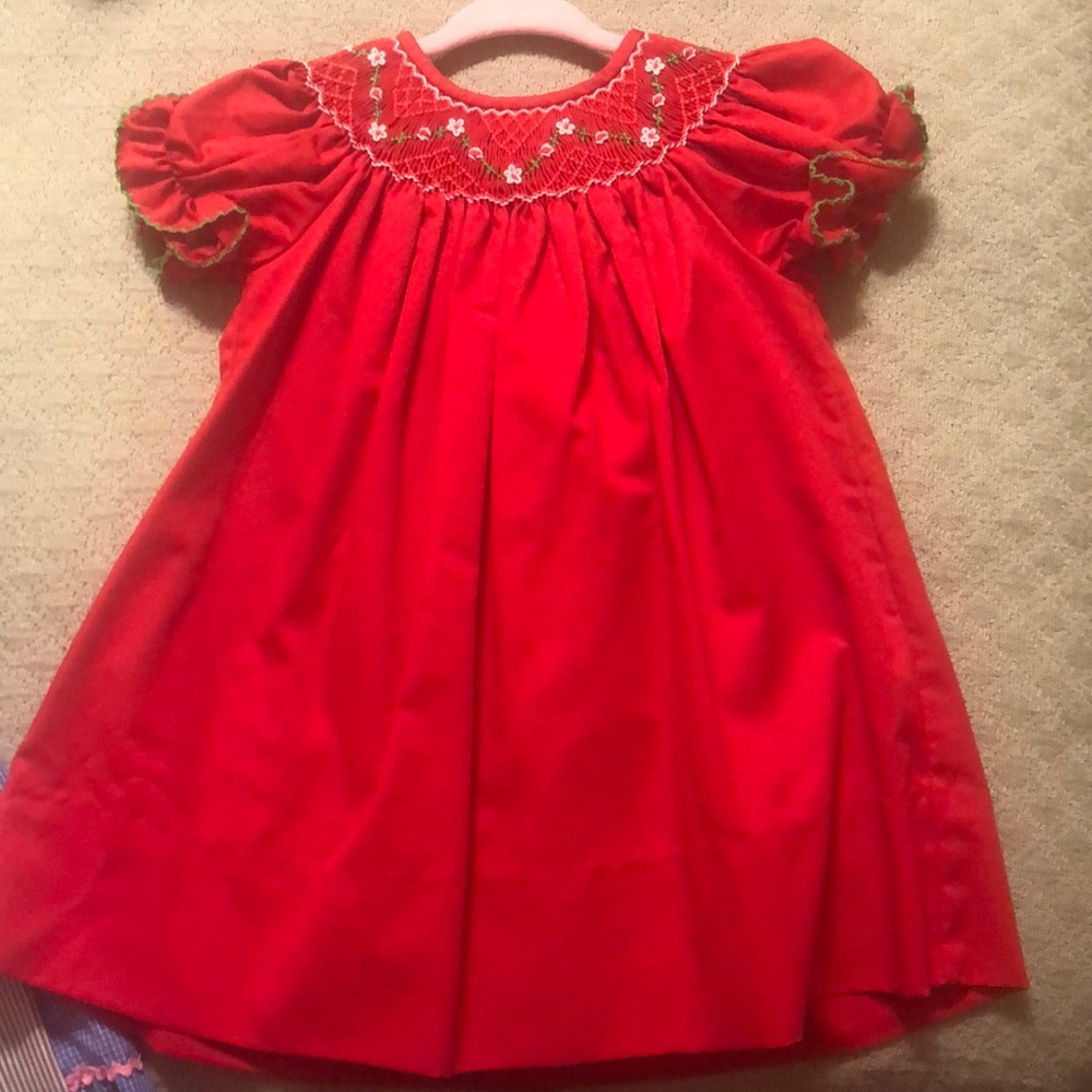 Petit Bebe smocked dress 12 months